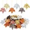 36 Pcs Thanksgiving Maple Ornaments Fall Crafting(Maple,Classic Color)